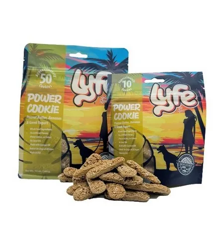 2.3oz OC Raw Lyfe Power Cookie Banana & Yogurt - Treats